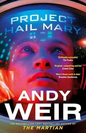 Book cover for Project Hail Mary